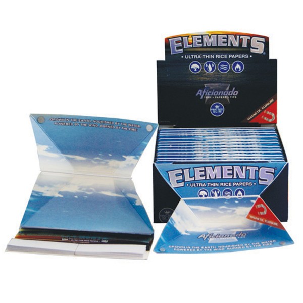 ELEMENTS Aficionado (Tray + Papers + Tips), einzeln