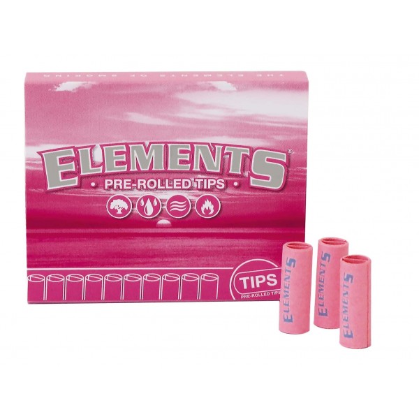 ELEMENTS Pre-Rolled Tips Pink einzeln