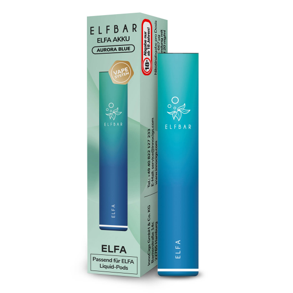 ELFBAR Elfa Akku Basisgerät aurora-blue