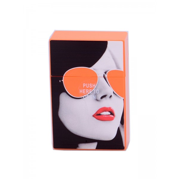 Zigaretten Click Box orange (Girl) 