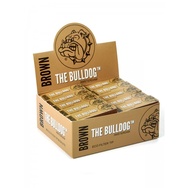 The Bulldog Brown Filter Tip Heftchen einzeln