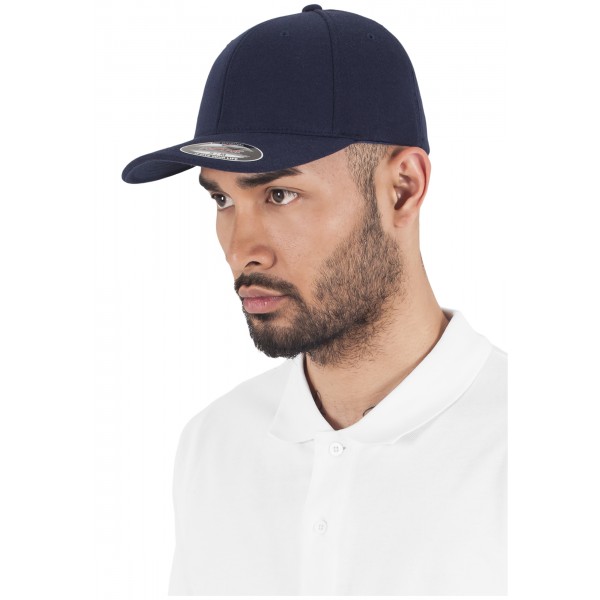 FLEXFIT Double Jersey navy 