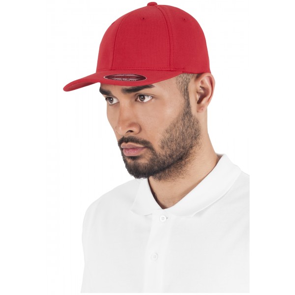 FLEXFIT Double Jersey rot