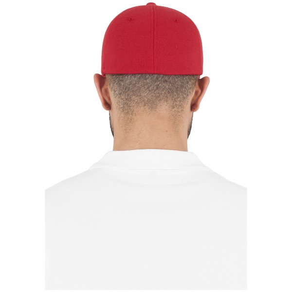 FLEXFIT Double Jersey rot