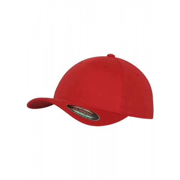 FLEXFIT Double Jersey rot