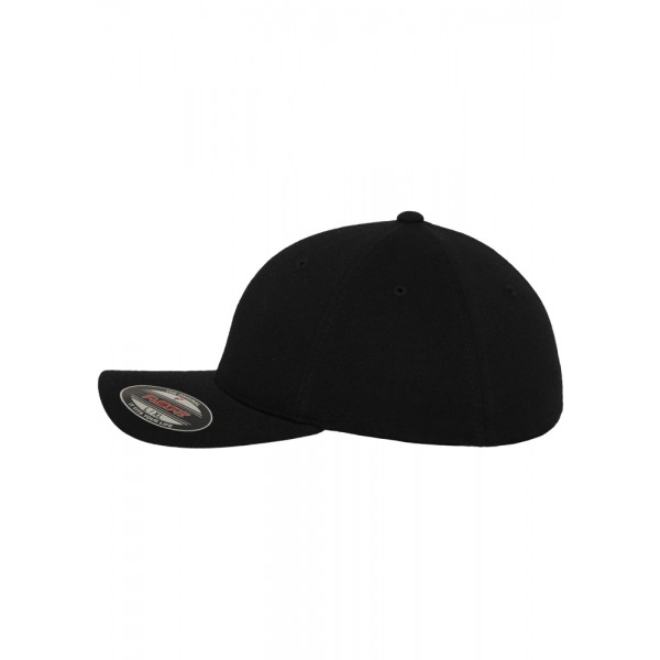 FLEXFIT Double Jersey schwarz