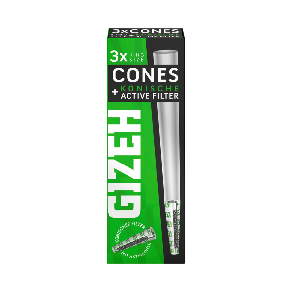 Gizeh KS Cones + Konische Active Filter 3er