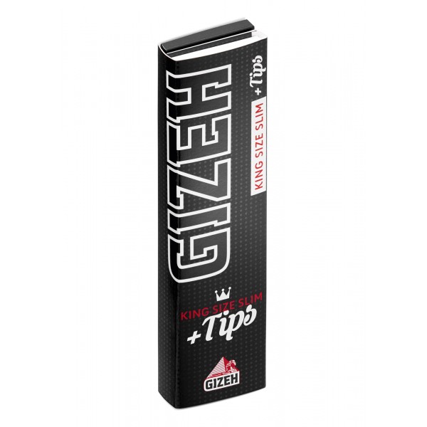 Gizeh Black Extra Fine King Size Papers + Tips mit Magnet