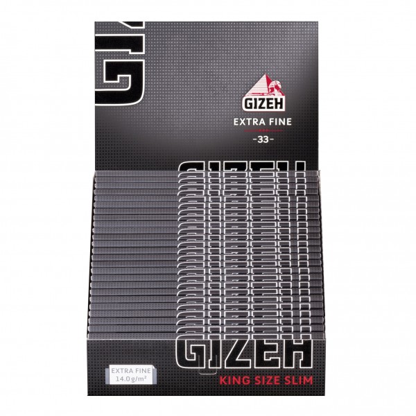 Gizeh Black Extra Fine King Size Papers mit Magnet 50er Box