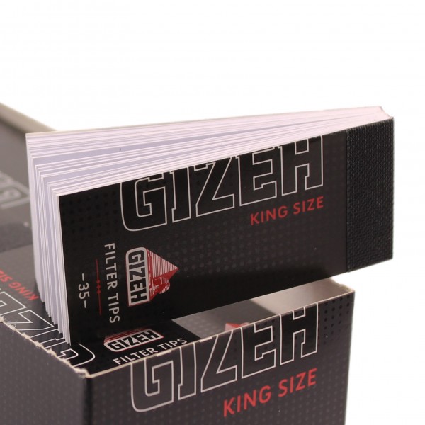 Gizeh Black Regular Filter Tips Heftchen einzeln