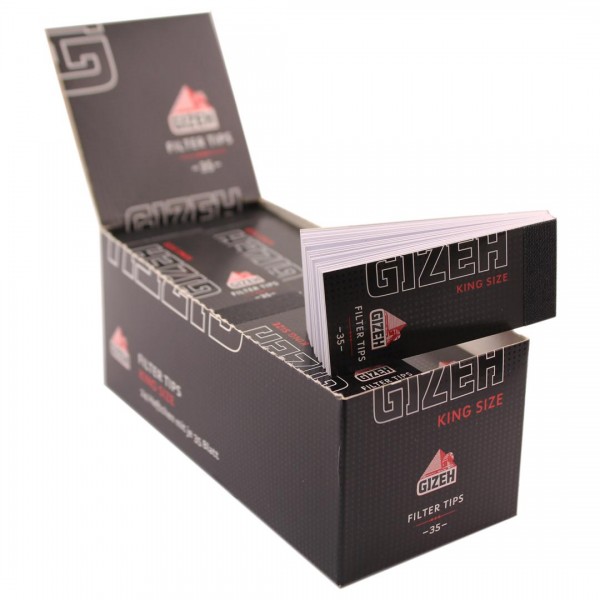 Gizeh Black Regular Filter Tips 24er Box