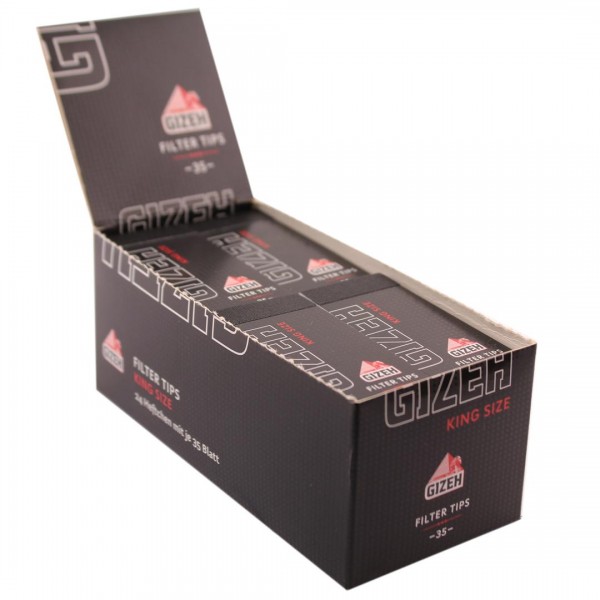 Gizeh Black Regular Filter Tips 24er Box