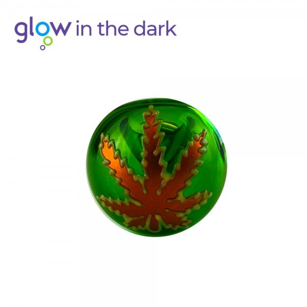 Urban Crew Glaspfeife "Glow in the Dark" 10 cm