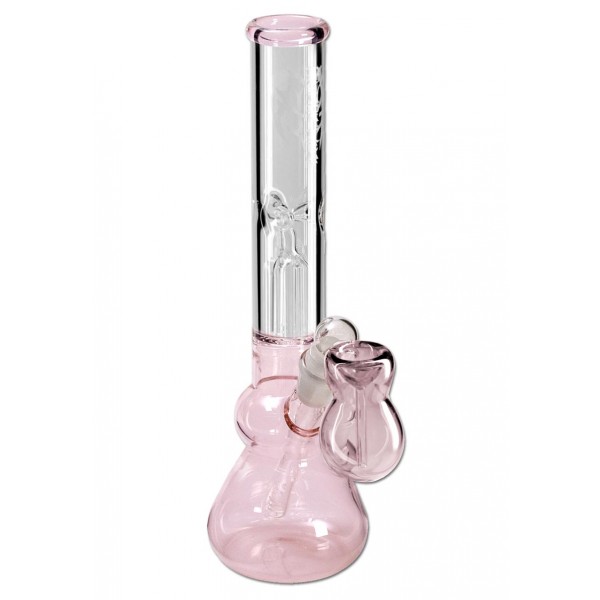 Black Leaf 'Fly' Icebong mit 4-Arm Perkolator pink