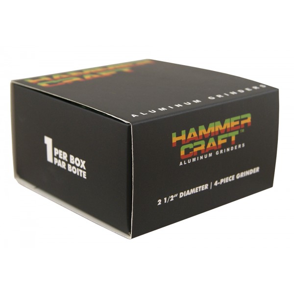 Hammercraft Grinder Aluminium Ø 63 mm 4-teilig rasta