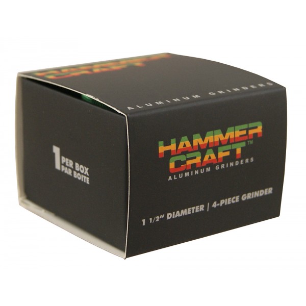 Hammercraft Grinder Aluminium Ø 38 mm 4-teilig rasta