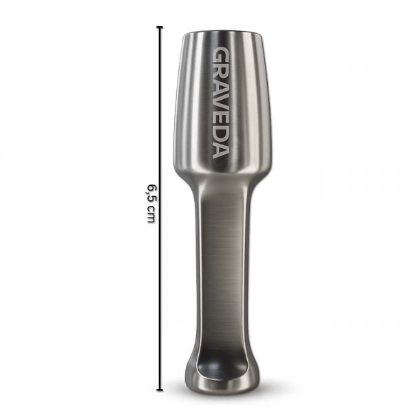 Graveda Edelstahlschaufel / Stopfer 0,35 g