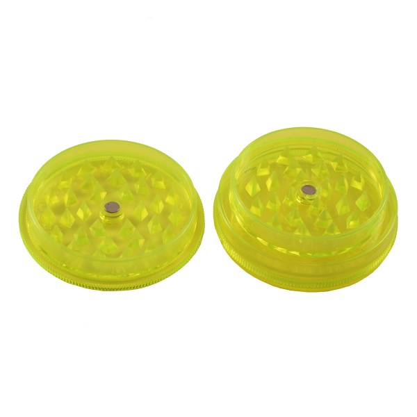 BUDDIES Plastik Grinder gelb