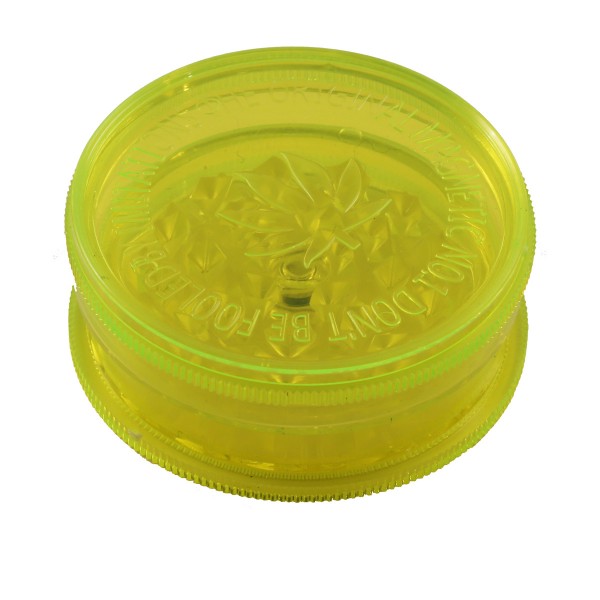 BUDDIES Plastik Grinder gelb