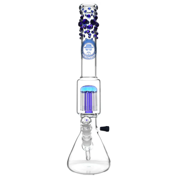 Heisenberg Beaker Bubble 12-Arm Perc Blau