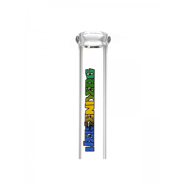 Heisenberg Old School Color-Line Glasbong 18.8 Schliff Hals