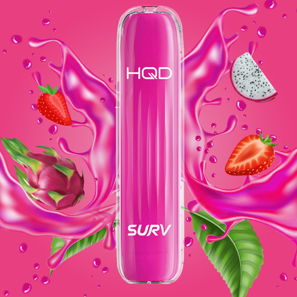 HQD Surv "Dragon Strawberry" Einweg E-Zigarette 20 mg