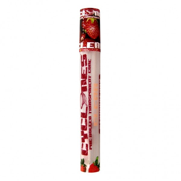 Cyclones Clear Cone Strawberry 24er Box