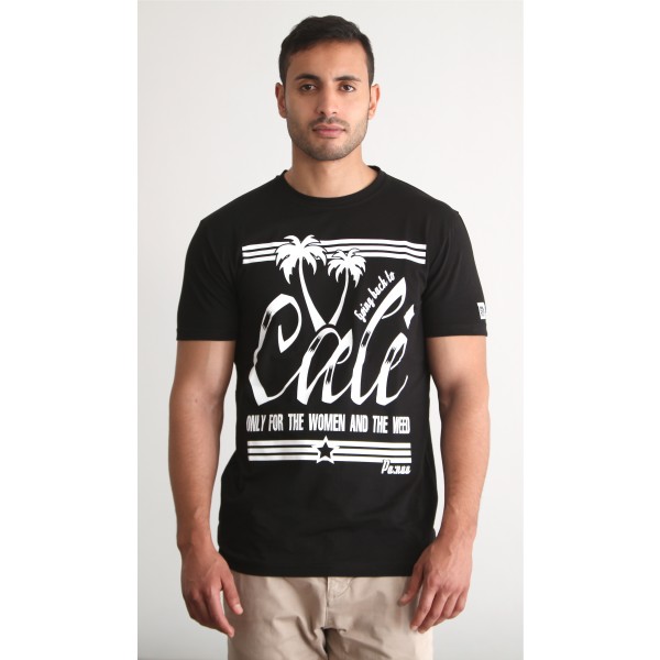 PANUU Cali Tee (schwarz), T-Shirt Front