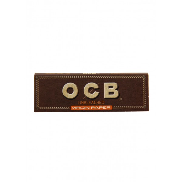 OCB unbleached Virgin Single Papers Heftchen einzeln