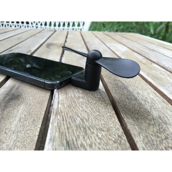 Mini Super Ventilator iPhone 5/6 (schwarz)