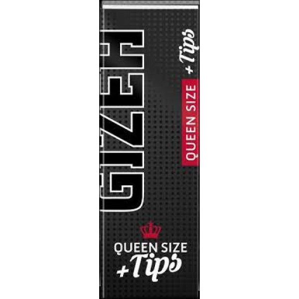 Gizeh Black Queen Size + Tips 26er Box