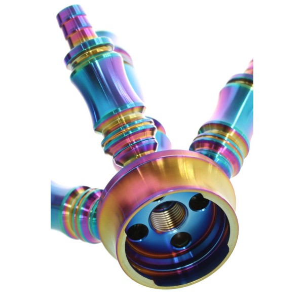 Kaya Shisha Seablue 480CC INOX Giza Rainbow 4S