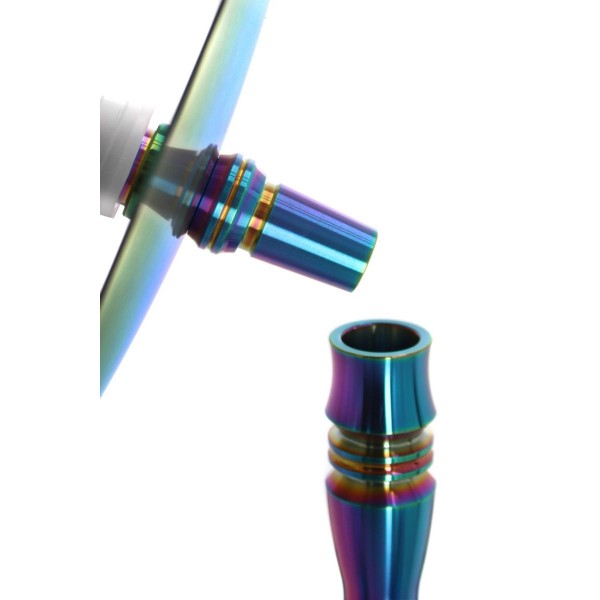 Kaya Shisha Seablue 480CC INOX Giza Rainbow 4S
