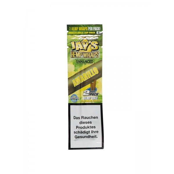 Jay's Hemp Wraps Amarillo 2er Pack