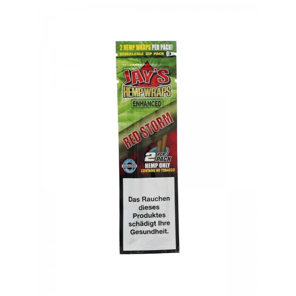 Jay's Hemp Wraps Red Storm 2er Pack