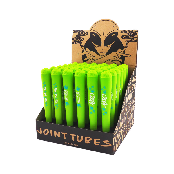 Joint Tube grün 420 Cannabis Motive