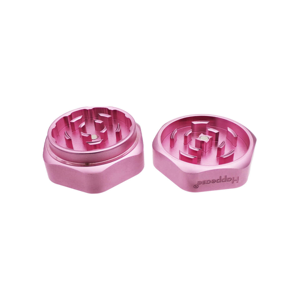 Katana Aluminium Grinder Ø 60 mm, 2-teilig pink