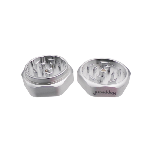 Katana Aluminium Grinder Ø 60 mm, 2-teilig silber
