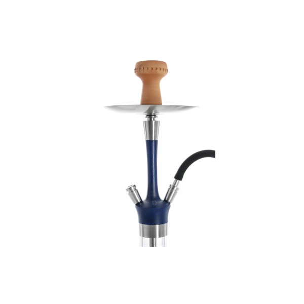 Kaya Shisha Clear MADERA 630XS BORO Ash Royal Blue 2S Schlauch 