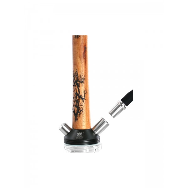 Kaya Shisha Clear Plain INOX Tradi Flash 2S