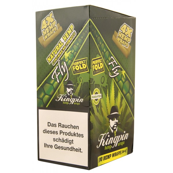 KINGPIN Hemp Wrap Fly 100er Box