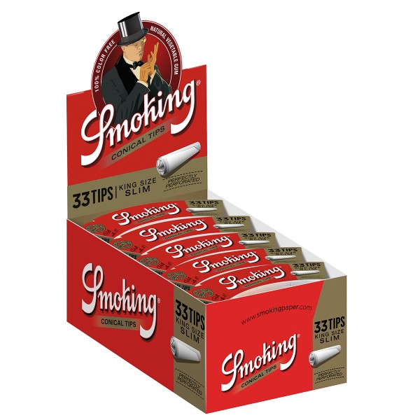 Smoking konische Tips King Size Slim 50er Großpackung