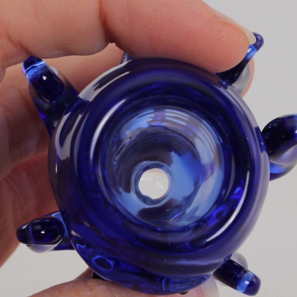 Kräuterkopf Oktopus 14.5 blau