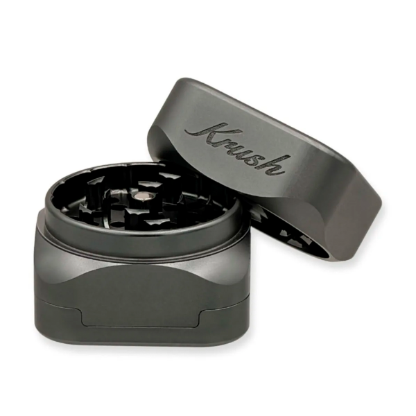 Krush Kube 3.0 Aluminium Grinder Ø 55 mm 3-teilig