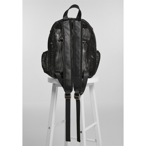 URBAN CLASSICS Lady Backpack Mesh Transparent