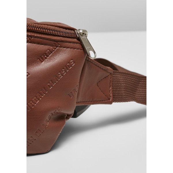 Urban Classics Leather Imitation Hip Bag braun