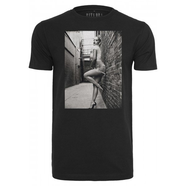 Merchcode Rita Ora Wall Tee schwarz 