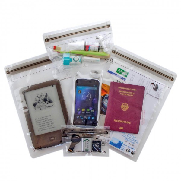 Noaks Bag Smart Set Schnellverschlussbeutel 3 Größen 5er Packung