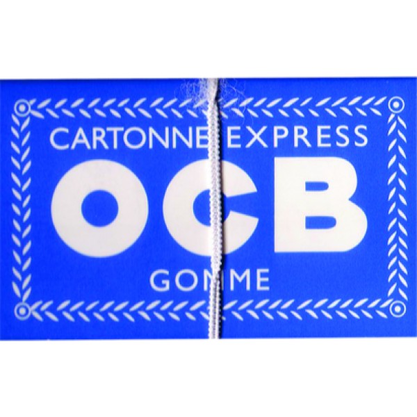 OCB Blau Express N°4 Papers mit Gummizug Heftchen einzeln