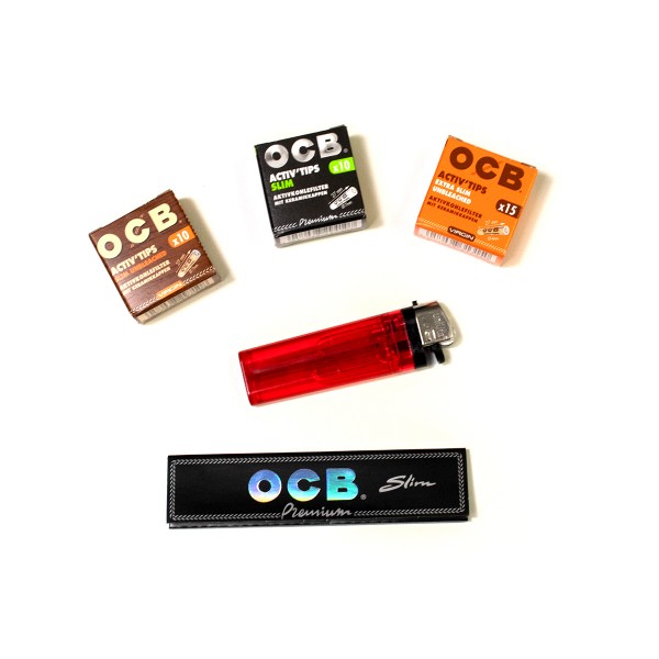 OCB Activ´Tips Slim 7mm Geschenk-Set 6